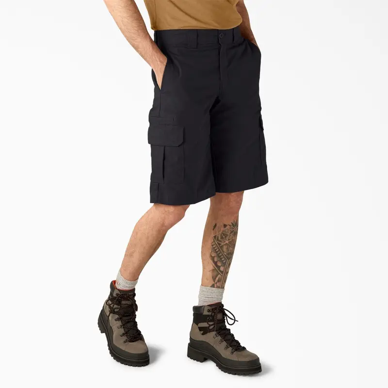Dickies Men's Relaxed Fit Moisture Wicking 13" Cargo Short 2