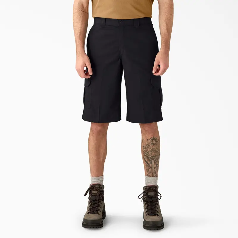 Dickies Men's Relaxed Fit Moisture Wicking 13" Cargo Short 3