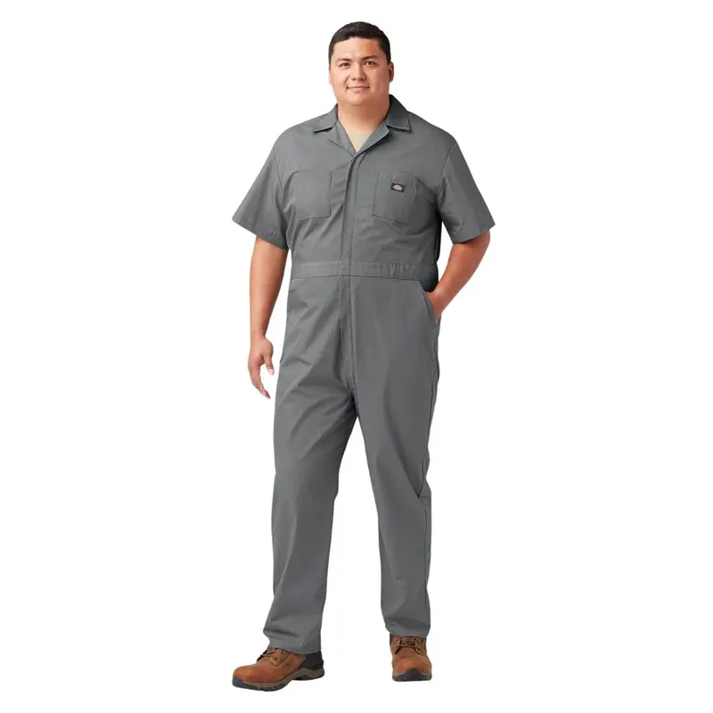 Dickies Men's Short Sleeve Coveralls D33999 - Grey 7