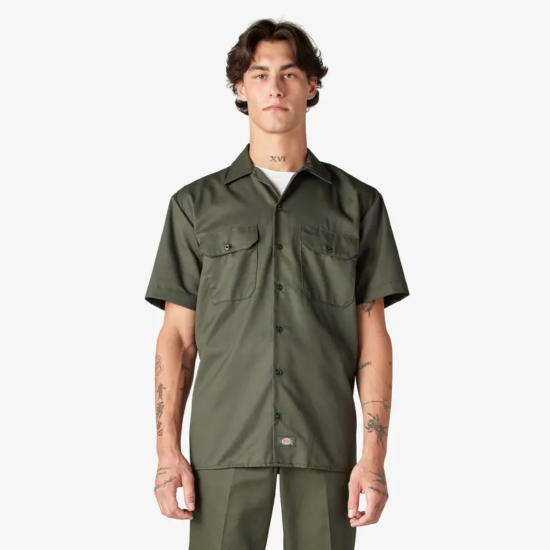 Dickies Men's Short Sleeve Work Shirt 38