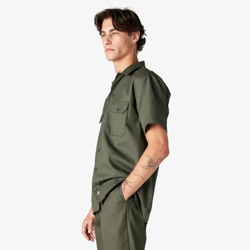 Dickies Men's Short Sleeve Work Shirt 40