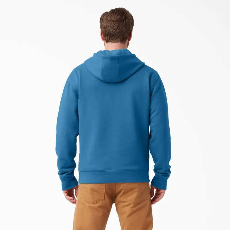 Dickies Men's Tri-Color Logo Knit Fleece Hoodie 3
