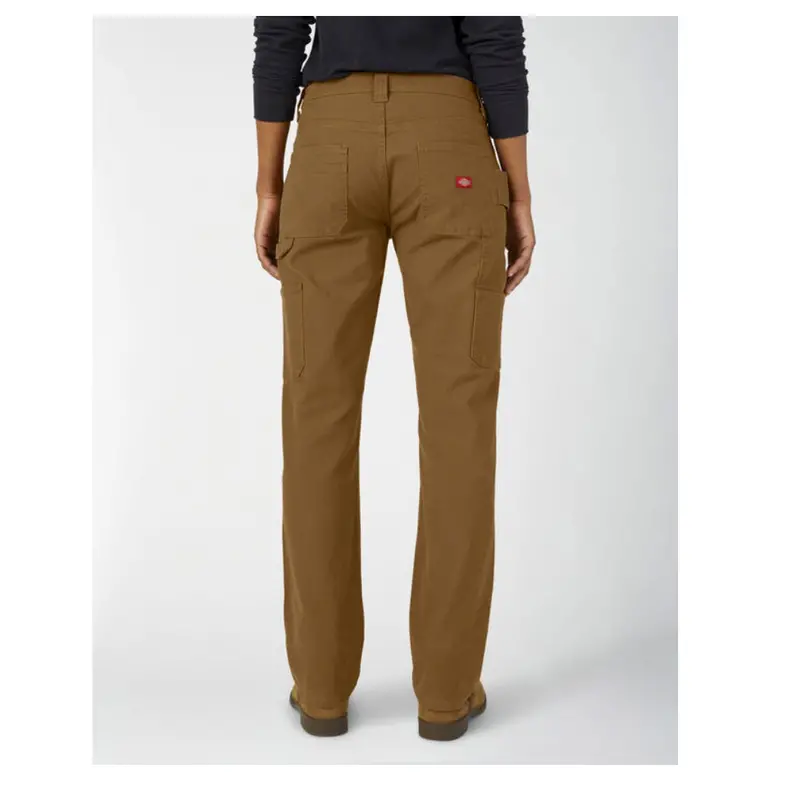 Dickies Stretch Duck Women's Carpenter Work Pant Fd2700 - Brown 4