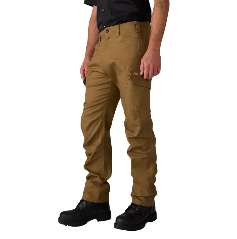 Dickies Tradebuilt Coyote Brown Duck Canvas Cargo Work Pants (A861C)