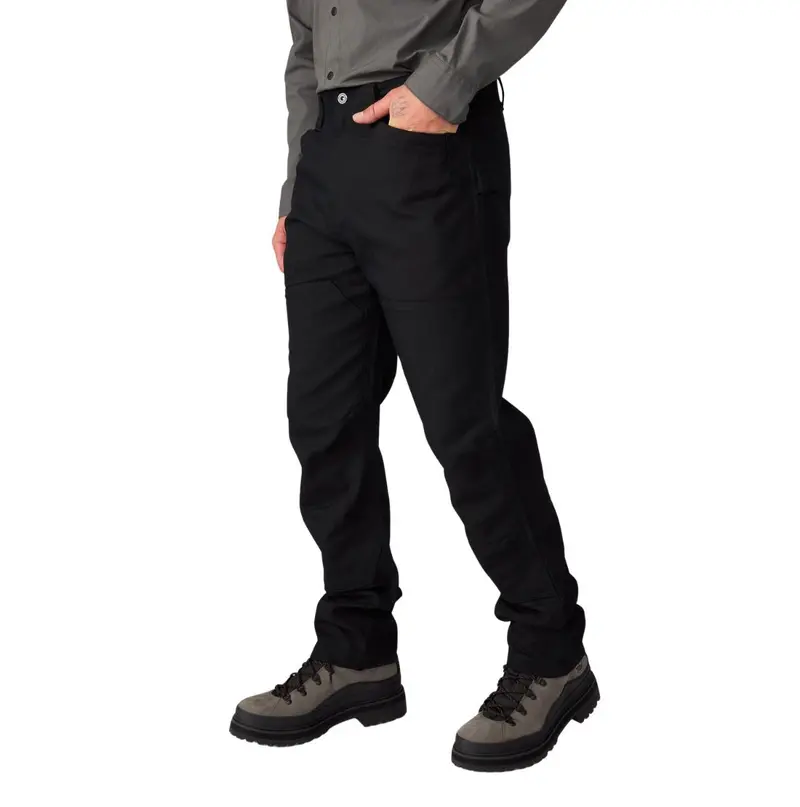 Dickies Tradebuilt Duck Canvas Double Knee Men's Work Pants A861d - Black 3