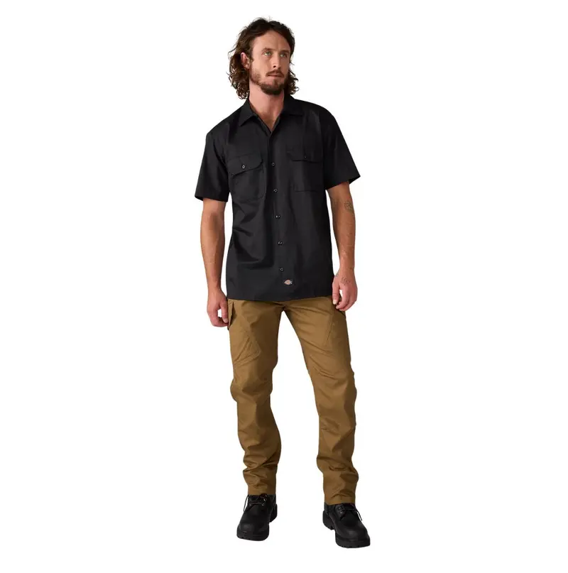 Dickies Tradebuilt Duck Canvas Men's Work Cargo Pants A861c - Coyote Brown 6
