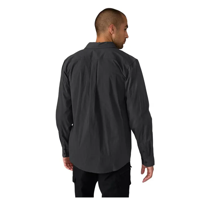 Dickies Tradebuilt Long Sleeve Utility Men's Work Shirt A879p - Black 2