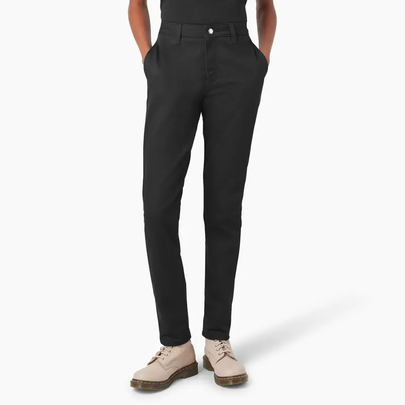 Dickies Women's Super Flex Skinny Leg Work Pant 1