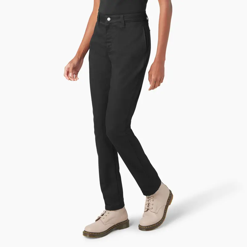 Dickies Women's Super Flex Skinny Leg Work Pant 2