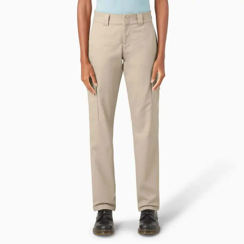 Dickies Women's Super Flex Straight Leg Cargo Pants 1