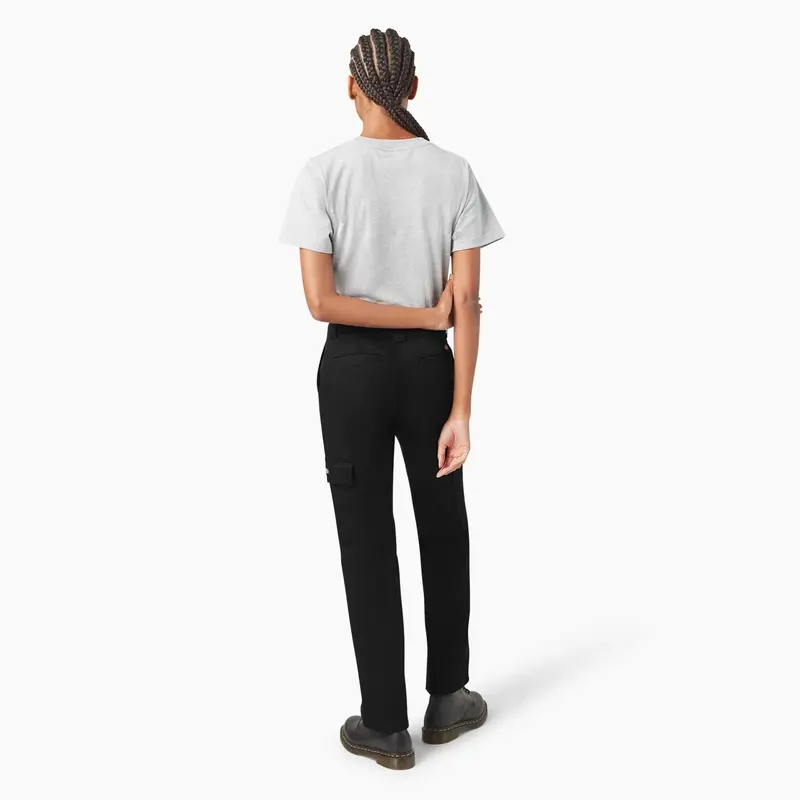 Dickies Women's Super Flex Straight Leg Cargo Pants 16