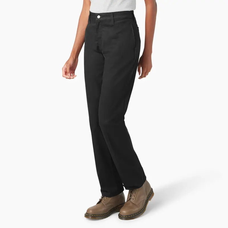 Dickies Women's Super Flex Straight Leg Work Pant 2