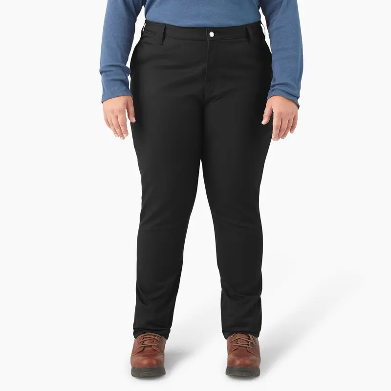 Dickies Women's Super Flex Straight Leg Work Pant 4