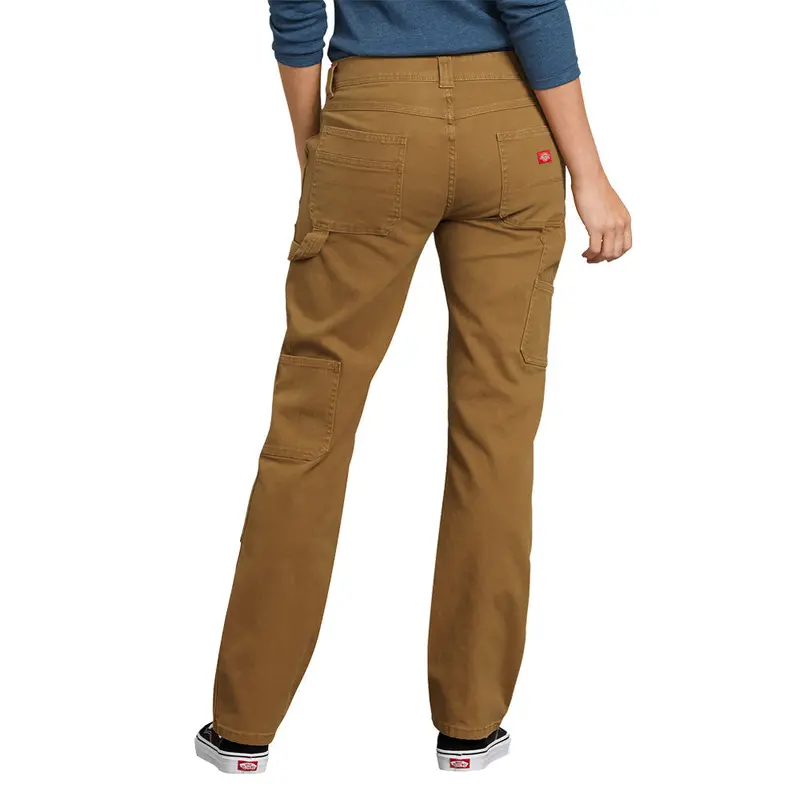 Dickies Women's Washed Stretch Double-Front Carpenter Pant 2