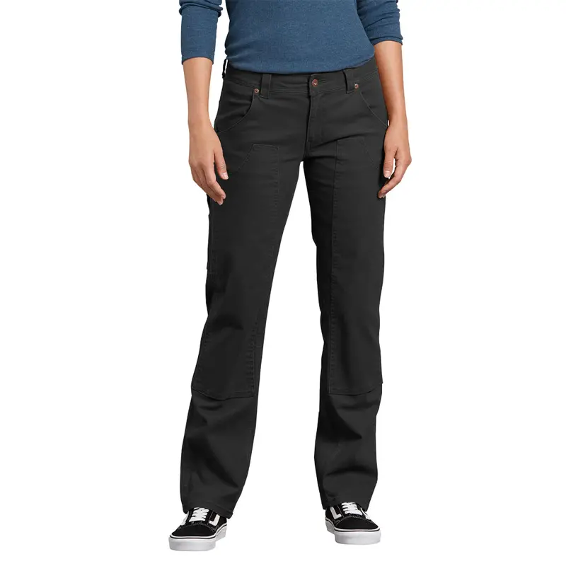 Dickies Women's Washed Stretch Double-Front Carpenter Pant 4