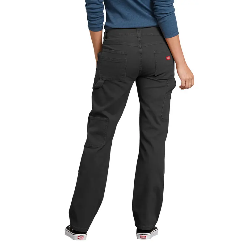 Dickies Women's Washed Stretch Double-Front Carpenter Pant 5