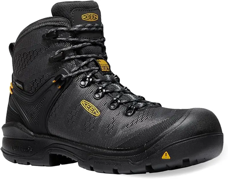 Discontinued Keen Men's Dearborn  6" Waterproof Boot (Carbon-Fiber Toe) 1025692 1