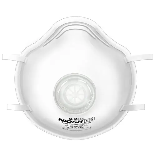 Disposable N95 Respirator With Exhalation Valve 1