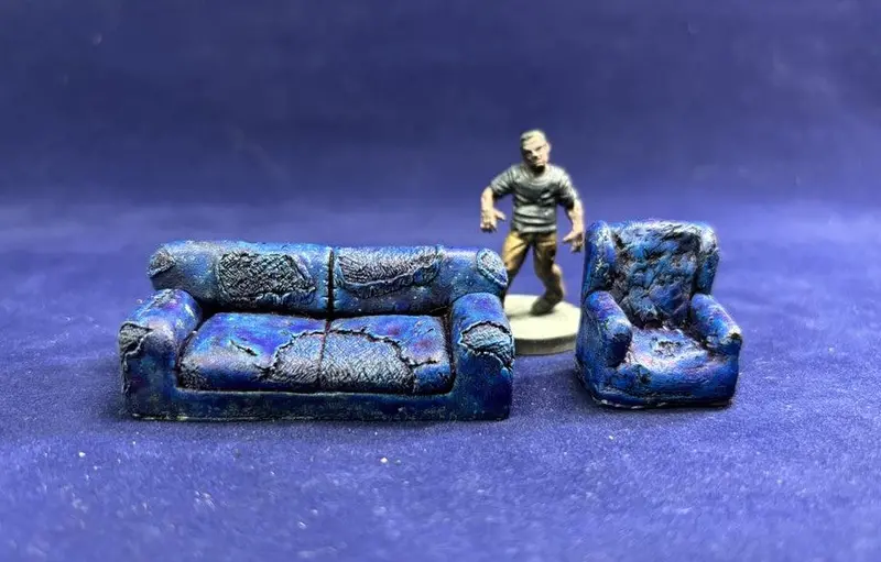 Distressed Sofa & Armchair Sets 2