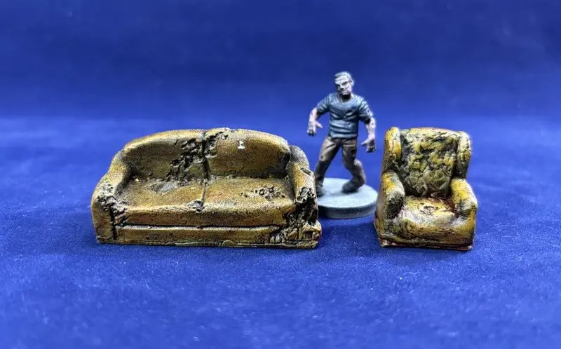Distressed Sofa & Armchair Sets 3