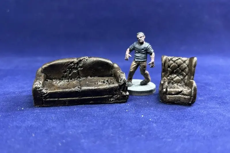 Distressed Sofa & Armchair Sets 4