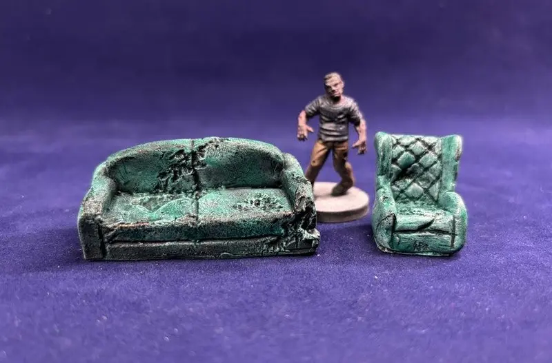 Distressed Sofa & Armchair Sets 6