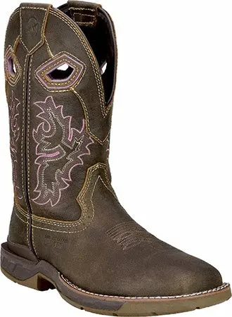 Double H Women’S Phantom Rider 10” Wide Square Comp Toe Roper #Dh5374 1