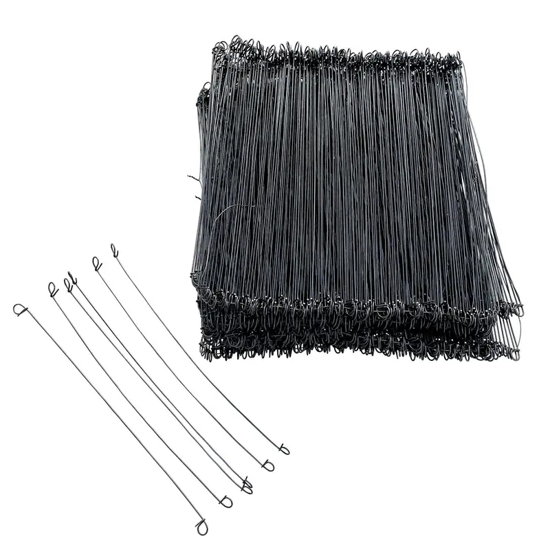 Double Loop Rebar Wire Ties - 3 Sizes Available: 6 - 18 Inch - 16 Gauge Steel 17