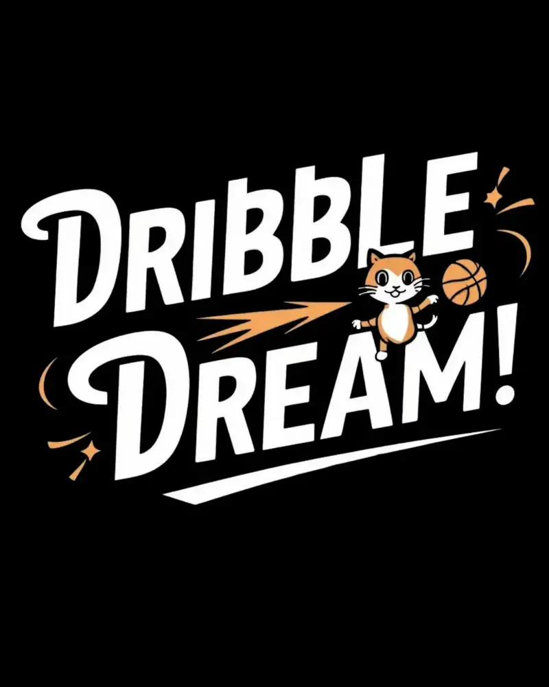 Dribble Dream Kids Cotton T-Shirt 2