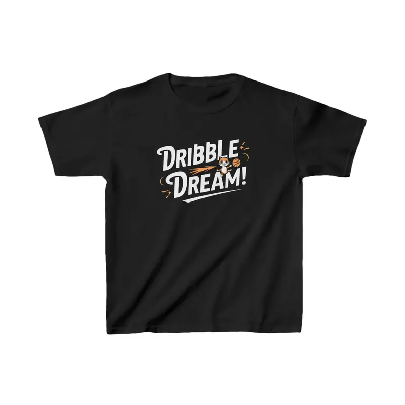 Dribble Dream Kids Cotton T-Shirt 5