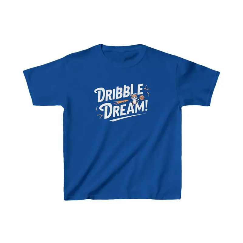 Dribble Dream Kids Cotton T-Shirt 7