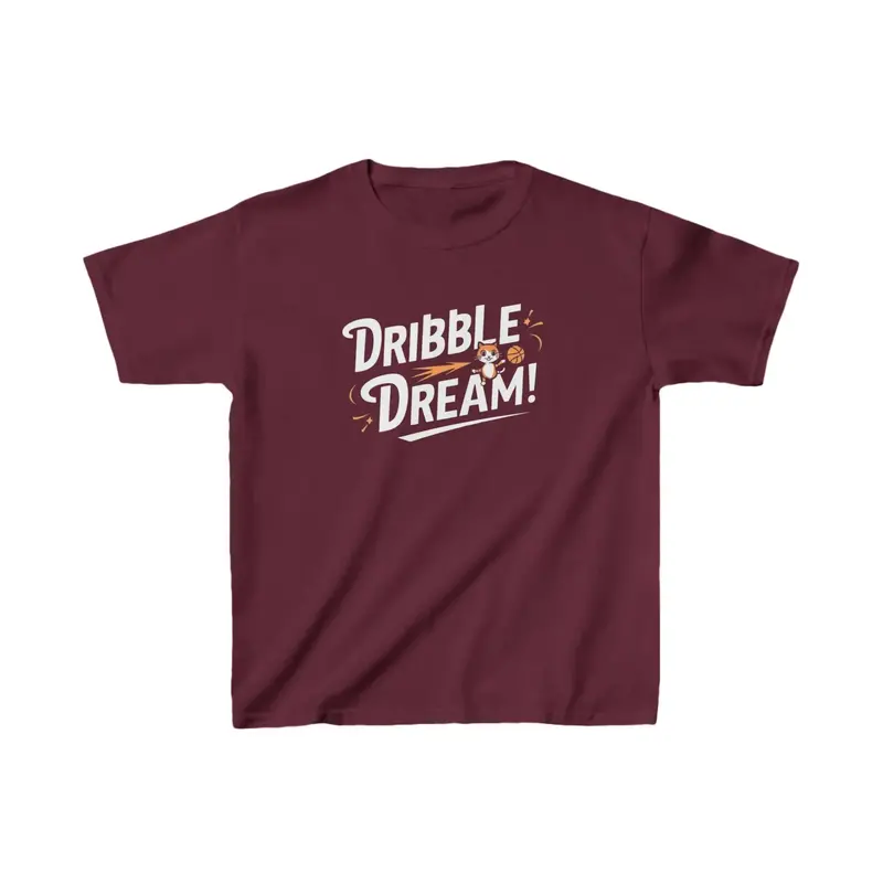 Dribble Dream Kids Cotton T-Shirt 8