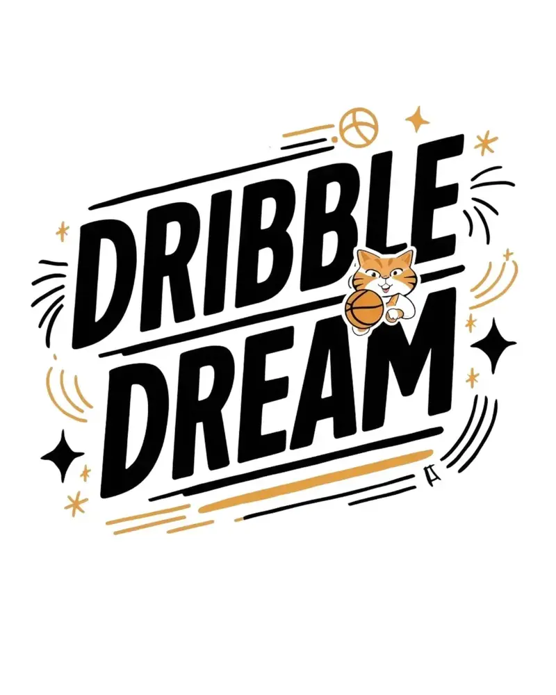 Dribbles Dream Basketball Cotton Tee 2