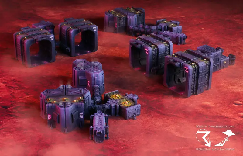 Drop Base Delta – Mech Repair Depot (With Hex Base) 1