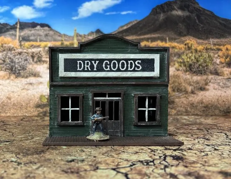 Dry Goods 28Mm Terrain Western Building 1