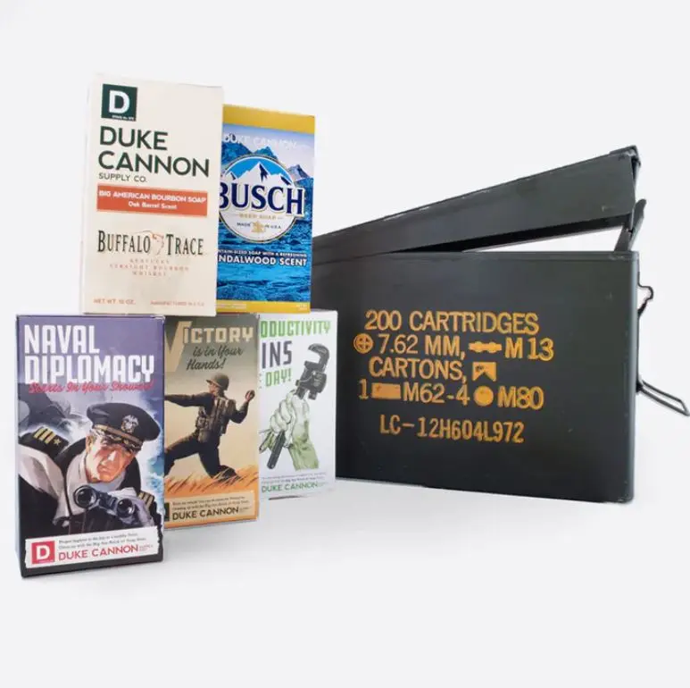 Duke Cannon Ammo Military Soap Set 1