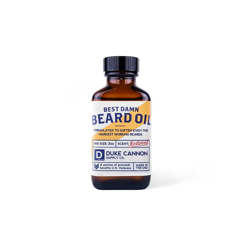 Duke Cannon Best Damn Beard Oil 1
