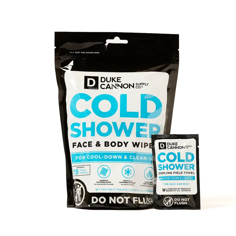 Duke Cannon Cooling Field Towels Pouch (15 Pack) 1