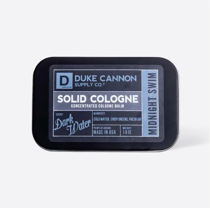 Duke Cannon Midnight Swim Solid Cologne 1