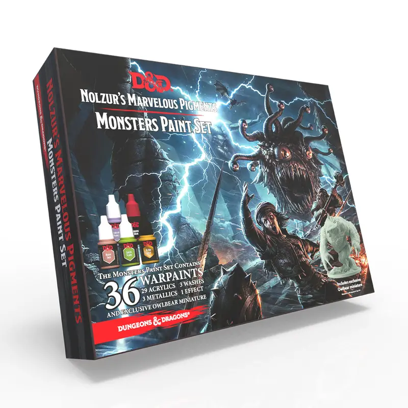 Dungeons & Dragons Nolzur`S Marvelous Pigments: Monster Paint Set 1