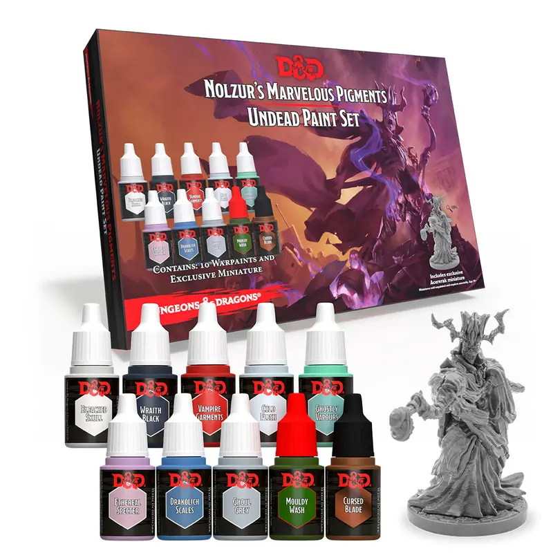 Dungeons & Dragons Nolzur`S Marvelous Pigments: Undead Paint Set 1
