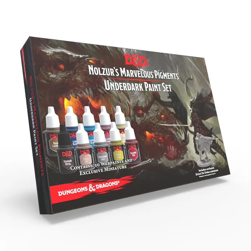 Dungeons & Dragons Nolzur`S Marvelous Pigments: Underdark Paint Expansion Set 1