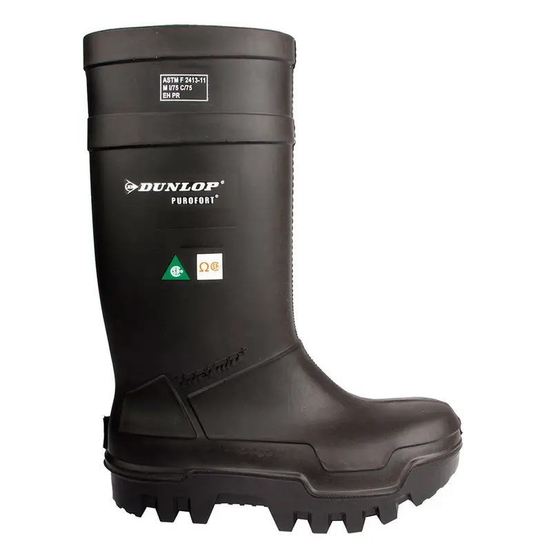 Dunlop Purofort Thermo Plus 652033 Men's Steel Toe Rubber Work Boot 7