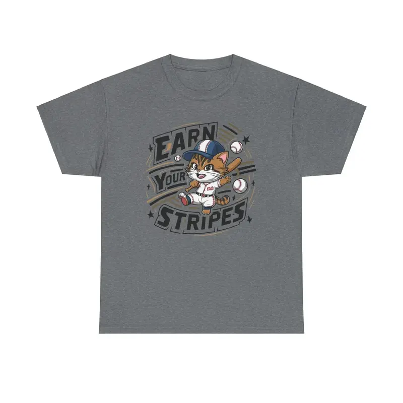 Earn Your Stripe Baseball Cotton Tee 10