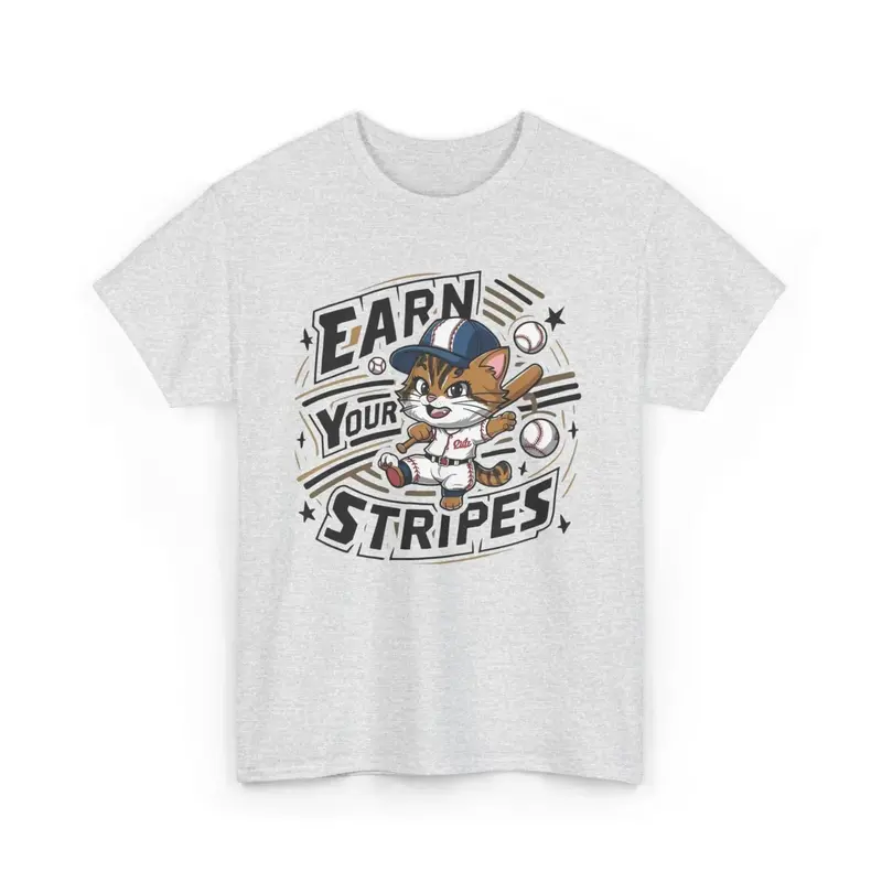 Earn Your Stripe Baseball Cotton Tee 6