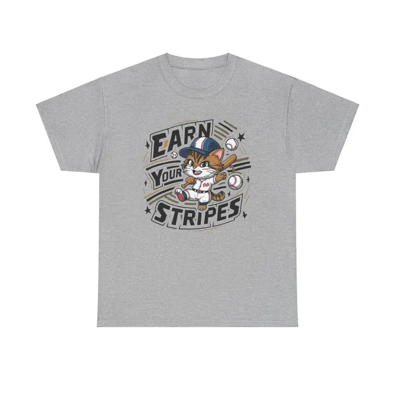 Earn Your Stripe Baseball Cotton Tee 9