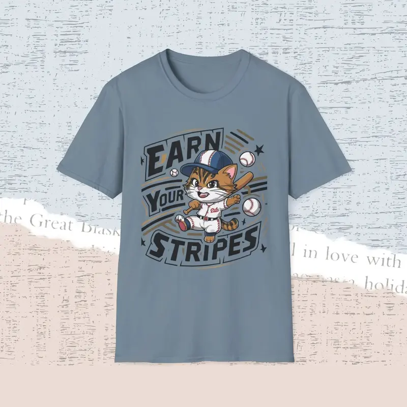 Earn Your Stripe Cotton Men Tee 14