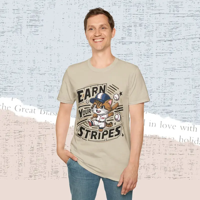 Earn Your Stripe Cotton Men Tee 15
