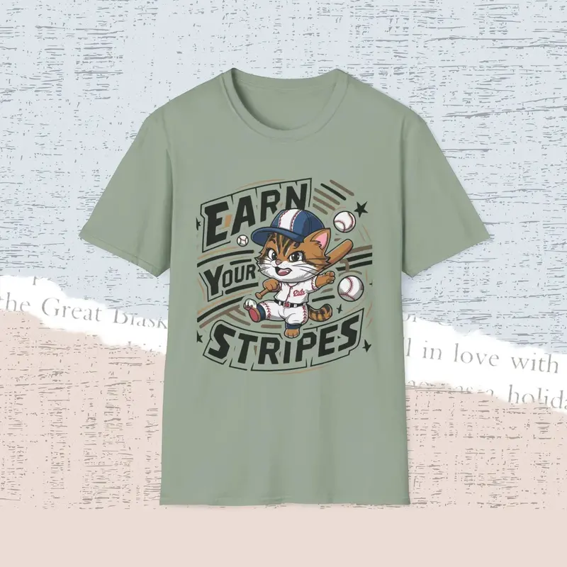 Earn Your Stripe Cotton Men Tee 17