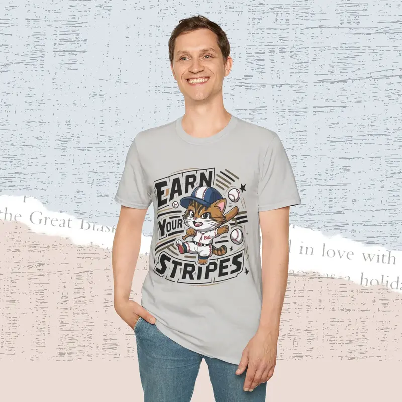 Earn Your Stripe Cotton Men Tee 20